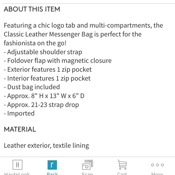 Marc by Marc Jacobs Leather Crossbody - Picture 8 of 8